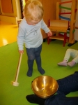 Experimente mit der Klangschale