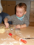 In der Weihnachtsbäckerei