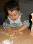 In der Weihnachtsbäckerei
