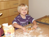 In der Weihnachtsbäckerei