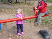 Ausflug zum Spielplatz