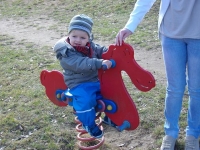 Wir waren auf dem Spielplatz