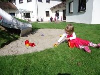 Spiel und Spaß auf dem neuen Außengelände